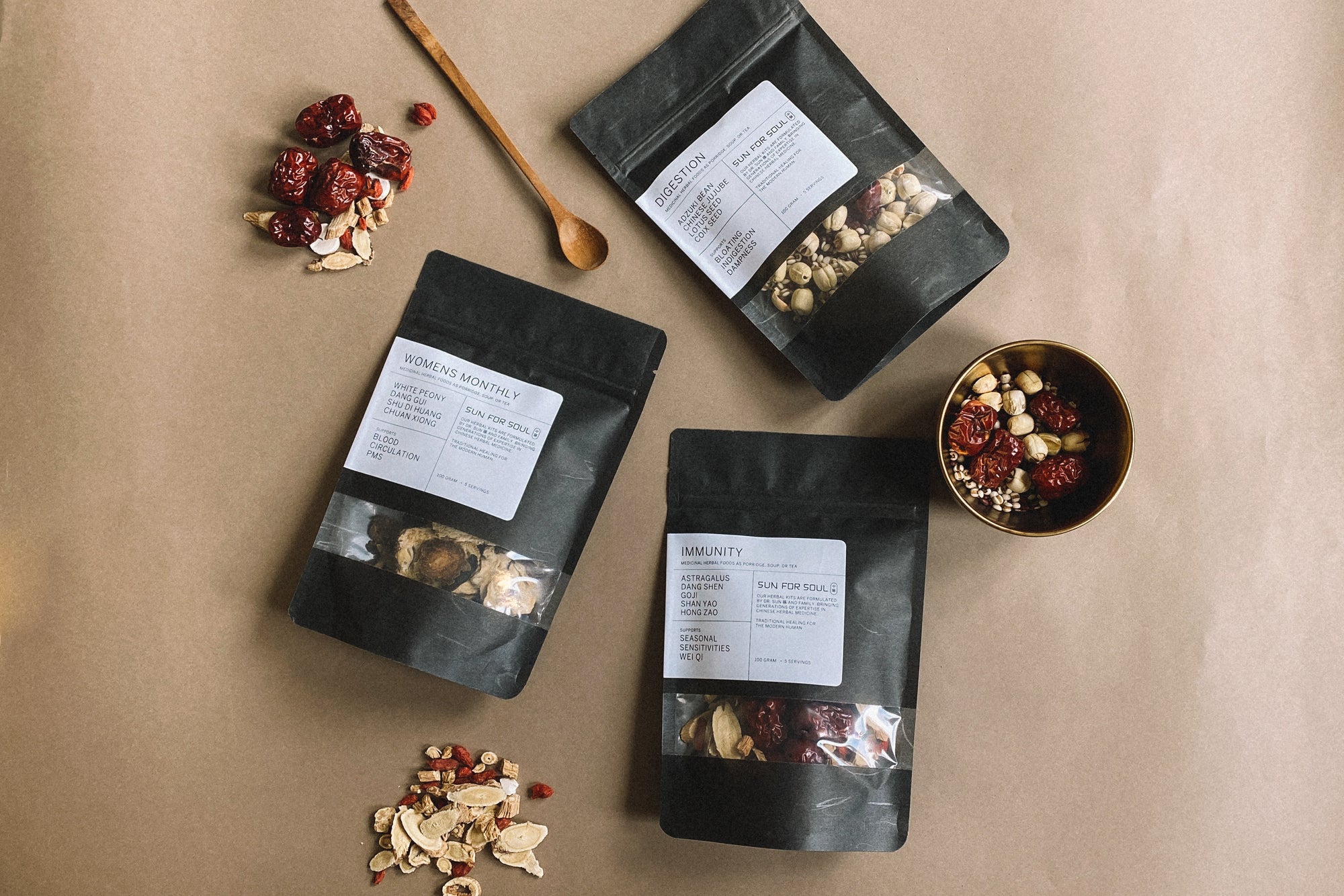 immunity herbal blends, improve IBS and digestion, bloating, PMS tea