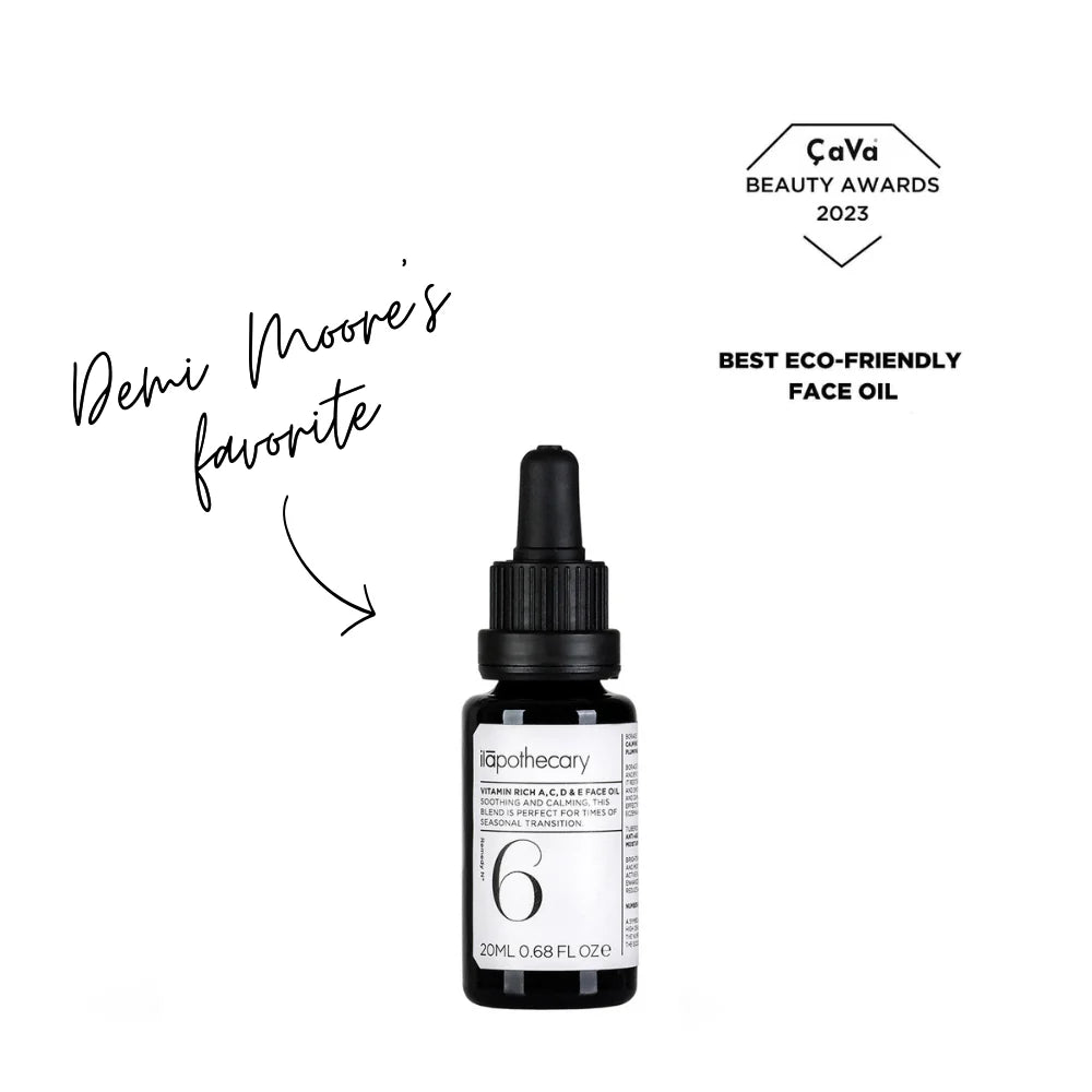 ilapothecary Formula No. 6: Vitamin A, C, D &amp; E-Rich Face Oil 20ml